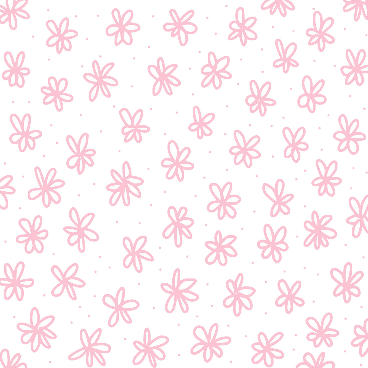 Doodle Flowers UV DTF Decal sheets- 10x10 sheet 10 color  options