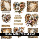 Limited Edition UV DTF Decal Sheets 2 Designs