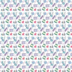 Live Love Knit - Adhesive Vinyl