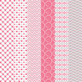 Love Is In The Air (6) Adhesive Vinyl Pack