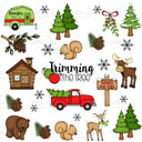 Lumberjack UV DTF Decal sheet