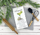 Cocktail Recipe DTF towel Transfer 5 inches wide- 20 Designs