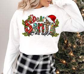 Dear Santa DTF Transfers