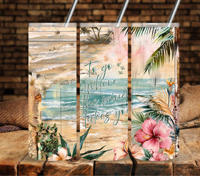 To go where the wind takes you vinyl tumbler wraps