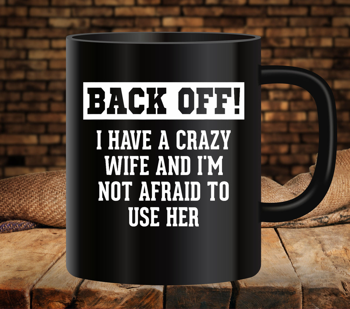 Crazy Wife UV DTF Decals