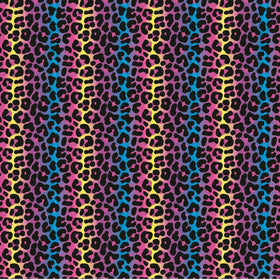 Neon Leopard 2 - Adhesive Vinyl