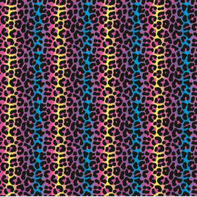 Neon Leopard 2 - Adhesive Vinyl