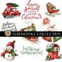 North Pole Collection UV DTF Decal Sheets- 3 Designs