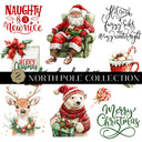 North Pole Collection UV DTF Decal Sheets- 3 Designs