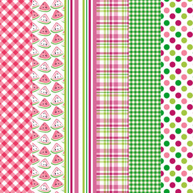 One In A Melon (6) Adhesive Vinyl Pack