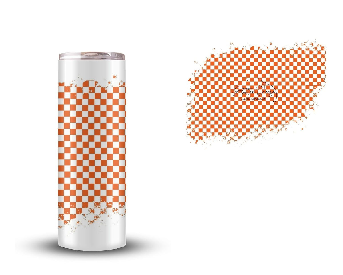 Checkered UV DTF Patches- 4 colors- 3 sizes