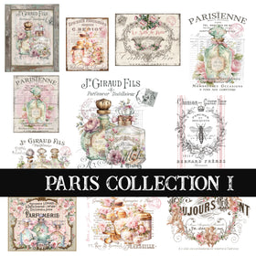 Paris Collection UV DTF Decal Sheets 8 designs available