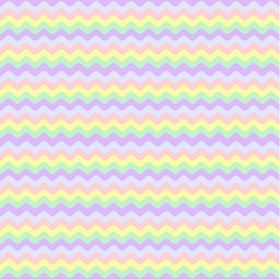 Pastel Easter Color Waves - Adhesive Vinyl