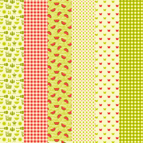 Picnic Time (6) Adhesive Vinyl Pack