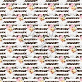 Pink Leopard Santa Adhesive Vinyl