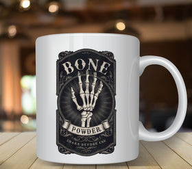 Bone Powder Potion Label UV DTF Decals
