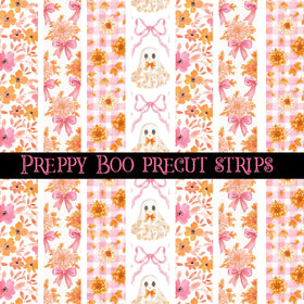 Preppy Boo precut Strips 12x12 vinyl sheet
