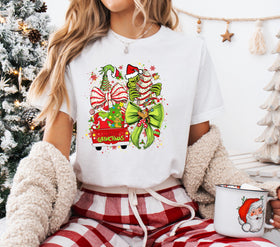 Grinch and Debbie DTF Transfers