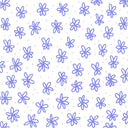 Doodle Flowers UV DTF Decal sheets- 10x10 sheet 10 color  options