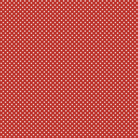 White Polka Dots on Red Background - Adhesive Vinyl