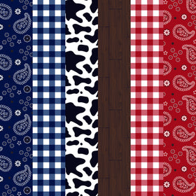 Ride Em Cowboy (6) Adhesive Vinyl Pack
