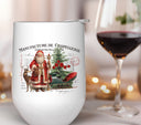 French Santa and sleigh UV DTF Decals