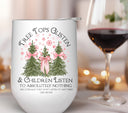 Tree Tops Glisten & children listen like never UV DTF Decals