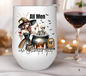 All men are cremated equal UV DTF Decals