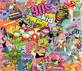 Saturday Mornings 20 or 30 oz Skinny Adhesive Vinyl Wrap