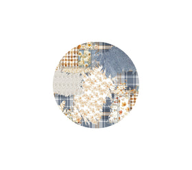 Scarecrow Patchwork Butt UV DTF Decals 5 Sizes