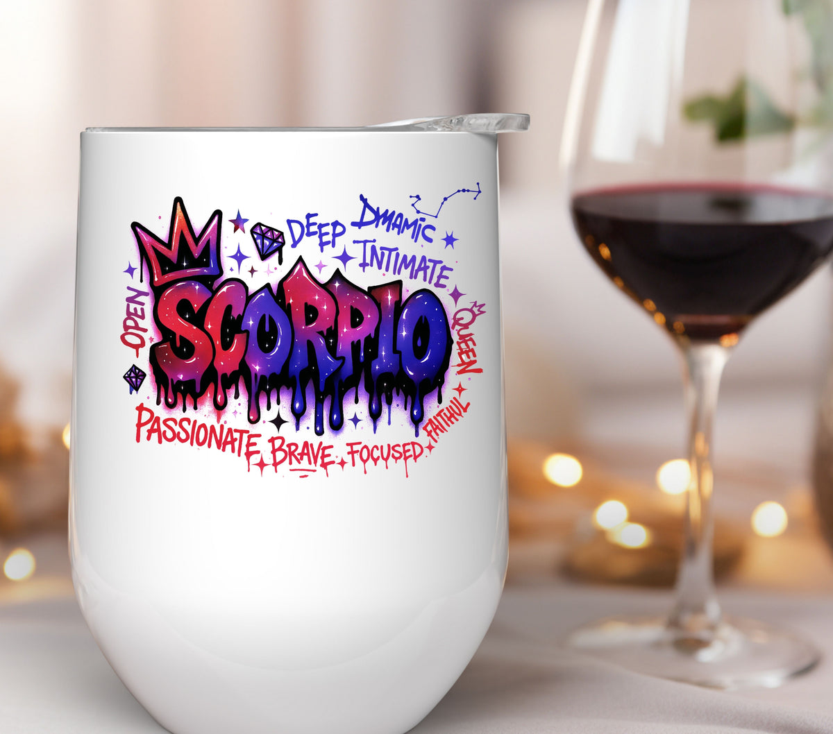 Graffiti Zodiac Signs UV DTF Decals- 12 Designs