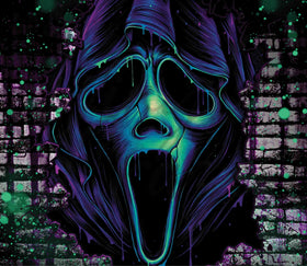 Scream 20 or 30 oz Skinny Adhesive Vinyl Wrap
