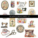 Sewing collection UV DTF Decal Sheets 3 Designs