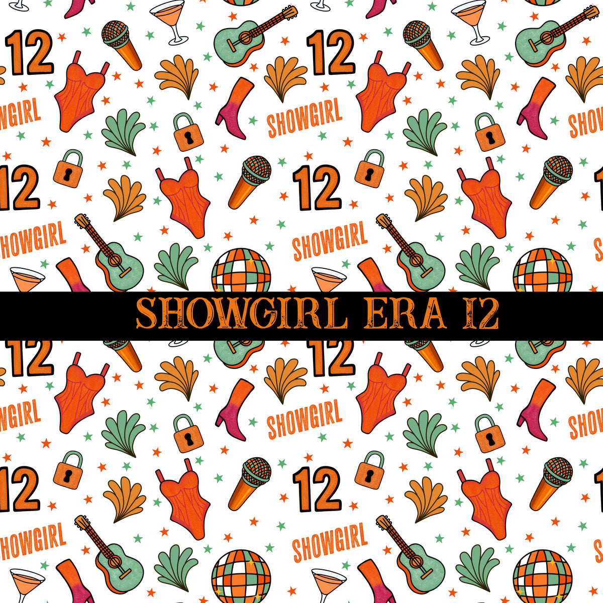 Showgirls Collection UV DTF Decal Sheets 12 Design sheets