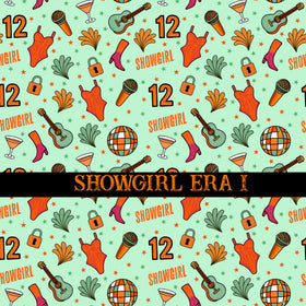 Showgirl Era collection- 12x12 vinyl sheets-12 designs available
