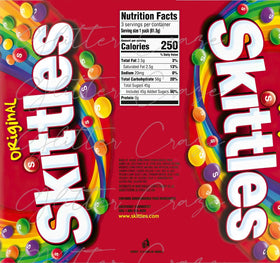 Taste The Rainbow Wrap skinny straight