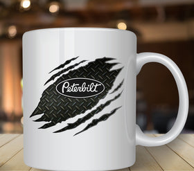 Peterbilt Diamond Plate UV DTF Decals