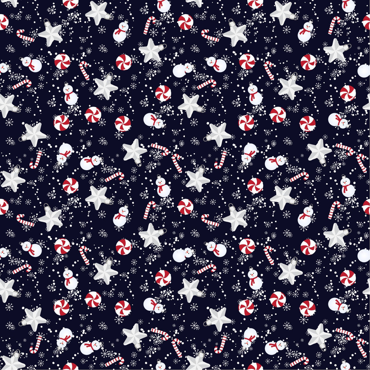 Snowpeople And Sweets - Adhesive Vinyl