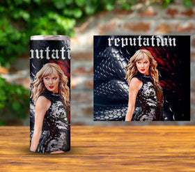 Reputation Vinyl Tumbler wraps- 2 Designs