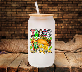 Tacos and Tequila UV DTF Decals