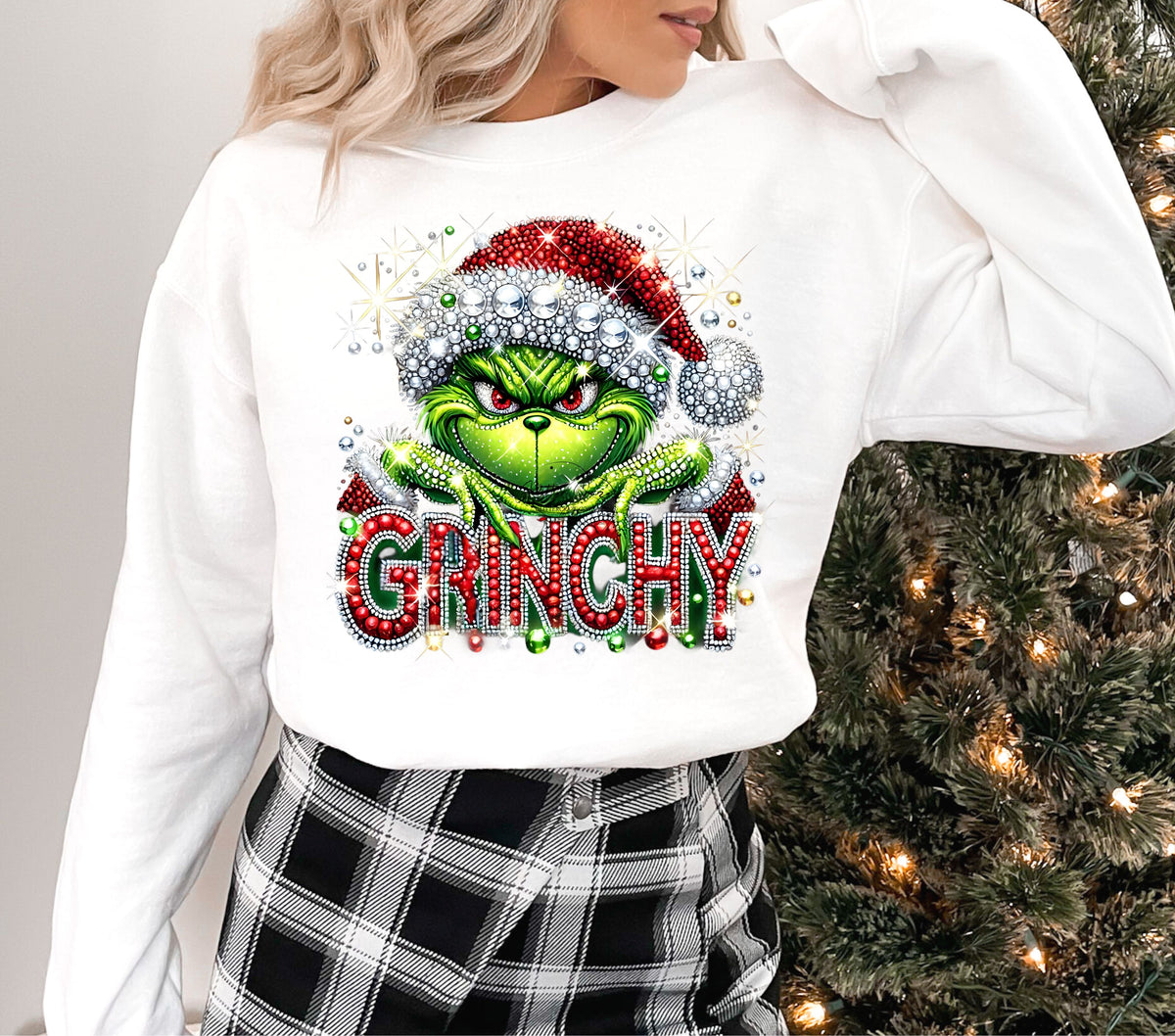 Grinchy Christmas DTF Transfers