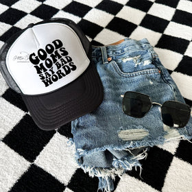 Good Moms say bad words DTF hat transfers