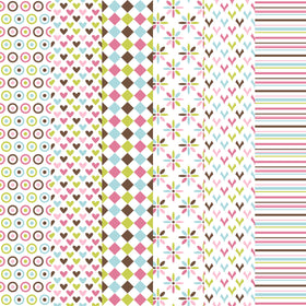 Spring Fling (6) Adhesive Vinyl Pack