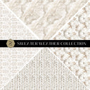 Sweater Weather precut Vsplit 12x12 vinyl sheet 2 Designs
