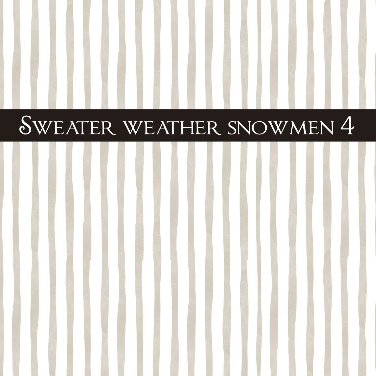 Sweater weather snowmen UV DTF Decal Sheets 5 design options