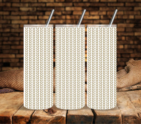 Basic Knit UV DTF tumbler wraps 5 colors