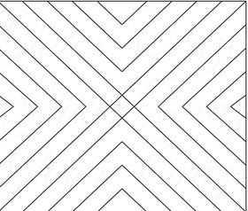 Crazy V Split 30oz straight template svg and png