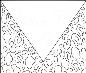 Leopard V Split Template download png and svg