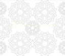 Mandala Flower Template