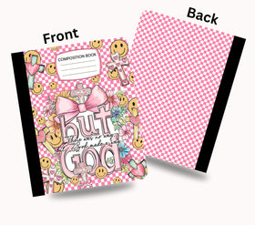 But God vinyl composition notebook wrap